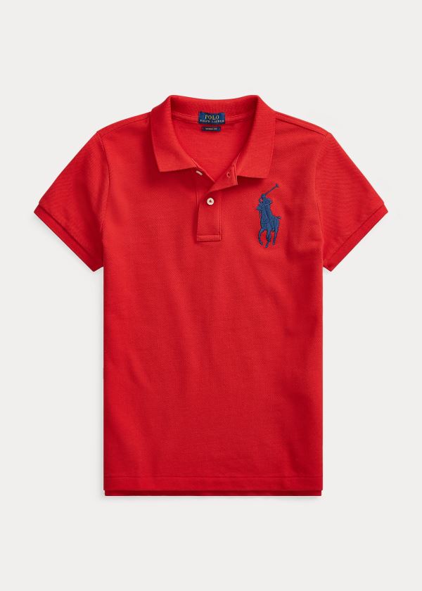 Polo Ralph Lauren Skinny Fit Big Pony Polo Shirt Dame Danmark (YFDJL6594)